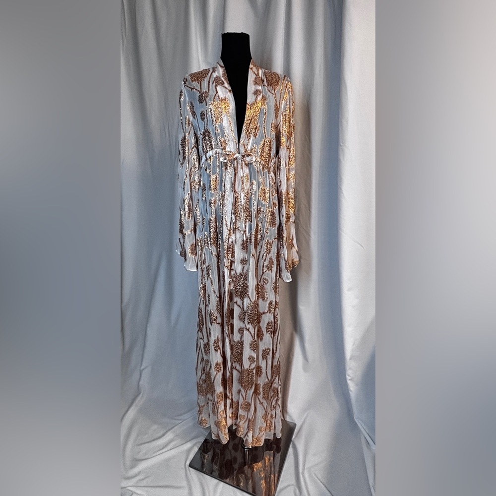 Silk blend maxi dress by Alexandrea Miro
